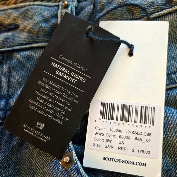 * BEST HOST PICK *  SCOTCH & SODA Amsterdam Blauw JEANS - Picture 3 of 10